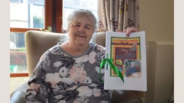Hayes care home Resident creates own cookbook